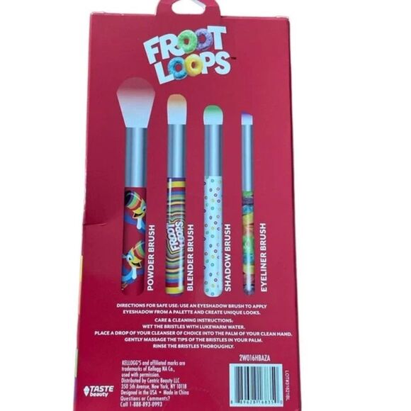 Taste Beauty Fruit Loops Cosmetic Brush Set - Picture 4 of 4